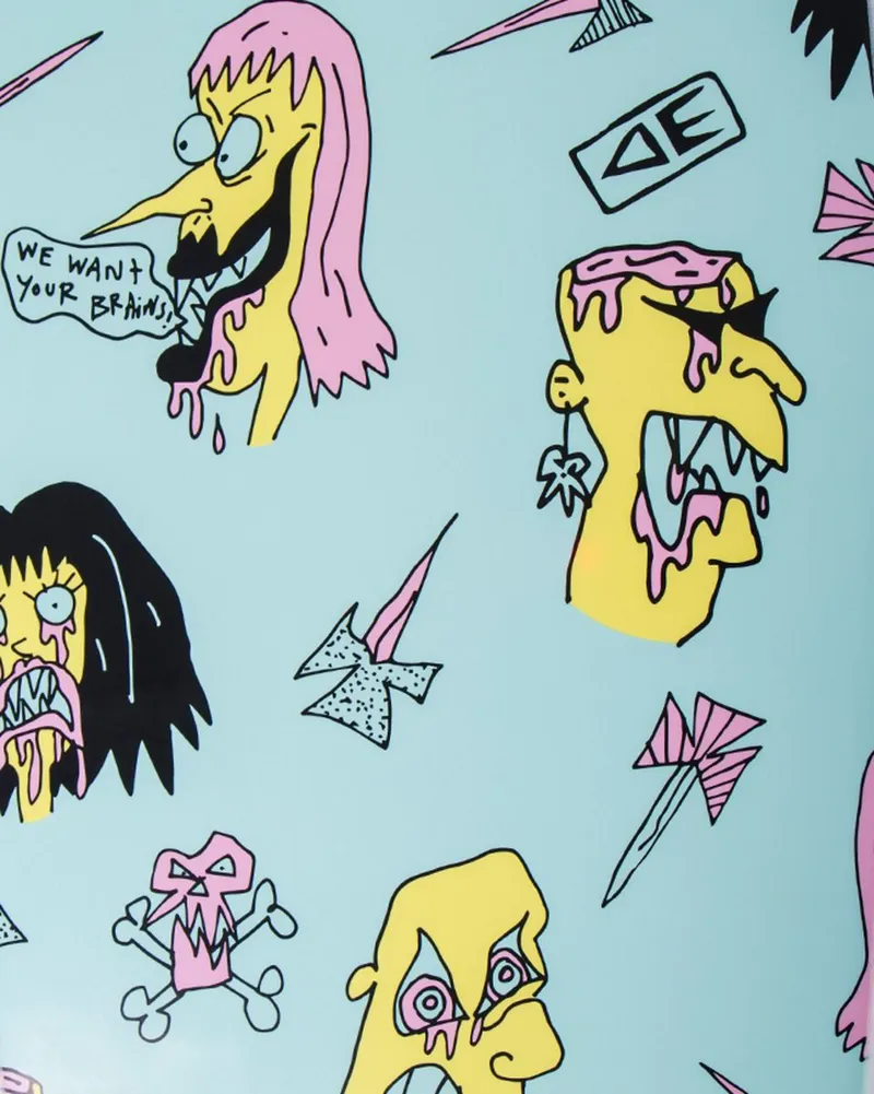 Ocean and Earth Ezi Rider 8ft 0 Brains Foam Surfboard 80L Brains Blue-1